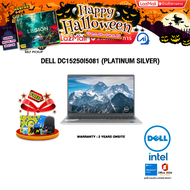 [ผ่อน 0% 10 ด.]DELL DC15250I5081 (PLATINUM SILVER) /i5-1334U/ประกัน 2 Years Onsite