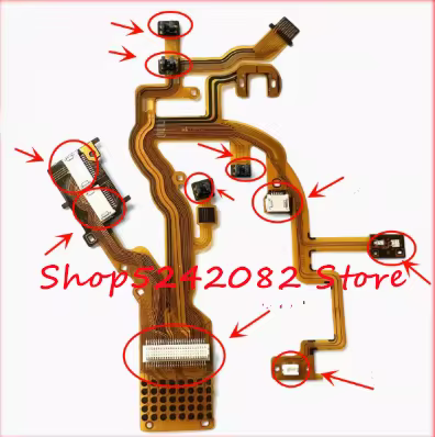 NEW Lens Back Main Flex Cable For CANON Powershot G7 G9 Digital Camera Repair Part With socke With s