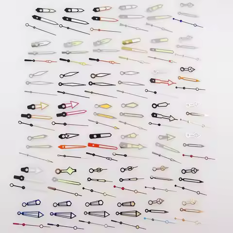 High Quality Colorful Watch Hand Set Needles Luminous For NH35 NH36 7s36 7s25 7s35 6r15 4r15 4r35 4r