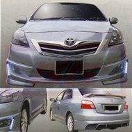 VIOS Wiper Front Side Rear Skirt Bodykit 2007 2008 2009 2010 2011 2012 2013