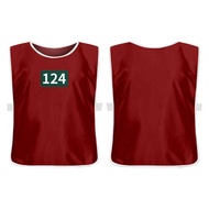 Kids&Adult Squid Game Season 3 Vest Halloween Cosplay Costume Tracksuit Role Playing Event Costumes 