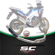 SC-Project ท่อไอเสียสำหรับ HONDA CRF1100L AFRICA TWIN (2020) - ADVENTURE | Headers 2-1 titanium com