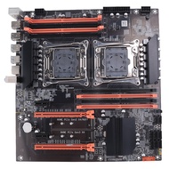 【BBI】-X99 Dual CPU Motherboard+SATA Cable+Switch Cable+Baffle+Thermal Grease LGA 2011 DDR4 Support 2