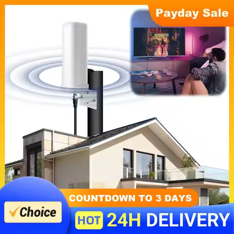 600 Miles HDTV Digital Antenna Wear Resist Signal Amplified TV Antenna HD 4K Digital TV Antenna for 