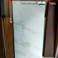 Granit lantai/Dinding Megagelazer Calcuta Gold Polished 60x120