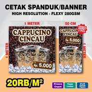 PRINT BANNER/ BANNER 50X100/ 100X100 cm