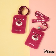 Disney Disney|Bear Hug Brother Fluffy Neck Hanging Ticket Card Holder Bear Id Identification Police 