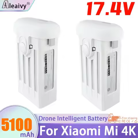 100% Original for Xiao-mi Mi 4K Drone Intelligent Battery 5100mAh For fimi 1080P RC With Gold white 