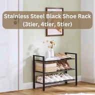 Stainless Steel Black Shoe Rack (3tier, 4tier, 5tier)