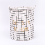 [in stock] Round storage bin, fabric laundry basket, laundry basket, toy storage basket, dirty cloth