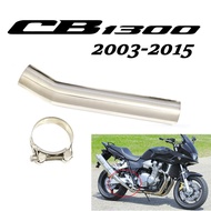 Hot Sale Motorcycle Modified CB1300 Exhaust Pipe CB1300 Middle Section Connection Pipe 2003-2014
