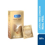 DUREX Non Latex Condom Real Feel Skin-On-Skin 10s