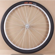 26 inch Aluminium bicycle rim Bike wheel with tyre 26” x 1.5