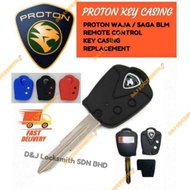 Proton Waja Saga Blm Flx FL Satria Neo Wira Remote Key Casing Key Case Shell Silicon with Proton Log