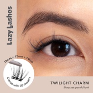 Dinner Twilight Charm Lazy Lashes (Press-On Lash Clusters)