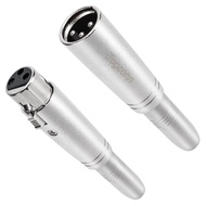 XLR MALE TO 6.35 FEMALE / XLR FEMALE TO 6.35 FEMALE