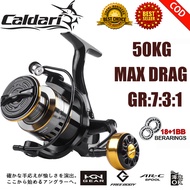 Hot Sale Fishing Reel He1000 - 7000 Series Max Drag 30 Kg Cheap Fishing Reel/ Strong Power Reel
