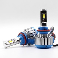 H8/H11 70W PHILIPS LED CAR FOG HEADLIGHT KIT CANBUS 6000K WHITE 7000LM (WHITE)