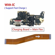 For Xiaomi Redmi K30 5G K30i USB Charging Dock Port Board with IC Connector Main Motherboard Flex Ca