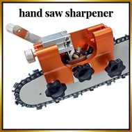GUANHUA Chain Saw Sharpener Hand Crank Chainsaw Chain Sharpening Jig Tool for All Kinds of Chain Saws