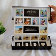 Photo Box Kekinian / Memory Box / Foto Box / Kado Ulang Tahun Wedding