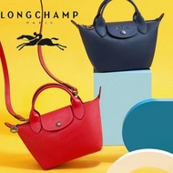 longchamp bag Women's bag Mini bag  Totes Leather bag Fashion bag Comes with shoulder strap Cross Body &amp; Shoulder Bags