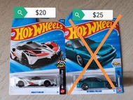 Hotwheels Hot wheels Bugatti Bolide, Honda Prelude