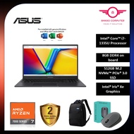Asus VivoBook 15X M3504Y-ABQ178WS 15.6'' FHD Laptop Indie Black ( Ryzen 7 7730U , 8GB, 1TB SSD, ATI,