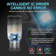 MAXGTRS 2X T20 Canbus No Hyper Flash W21w Wy21w 7440 7440Na LED Amber Car Turn Signal Light Bul
