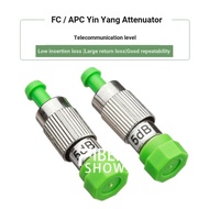 FC/APC Optical Fiber Optic Coupler 0-30dB Optical Fiber Coupler Adapter Connector Male Female Head F