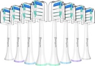 Replacement Toothbrush Heads for Philips Sonicare, Electric Replacement Brush Head Compatible with Phillips Sonic Care Toothbrush, 8 Pack