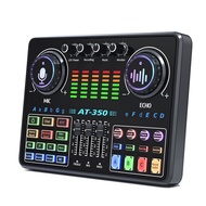 【zhangwen】-Live Sound Card Full Set of Equipment 48V AT350 Sound Card Live Singing with K20 Micropho