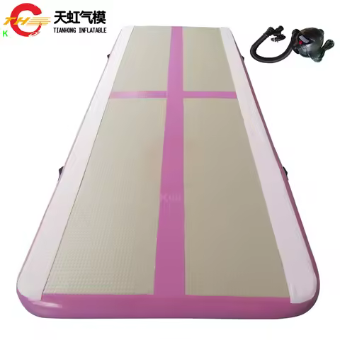 6m/8m/10m long inflatable tumble track cheap air track gymnastics tumbling air track for sale