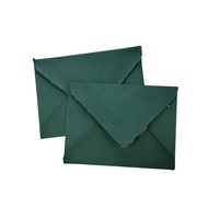 Handmade Envelope C5 Hookers Green – Vintage & Unique, Recycled Paper