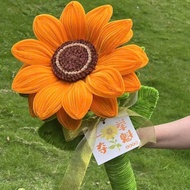 [Ready-made]Giant sunflower stem, Dwarf rose Flower diameter 30-35cm, stem length 50cm, diameter 5cm