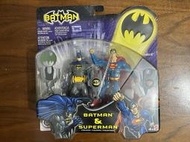 DC Comics Batman &amp; Superman 蝙蝠俠 超人 Mattel 
