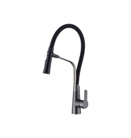 【MULTI百工居室】MIT製造MTK28STBG磁吸伸縮檯面龍頭_不鏽鋼鐵灰