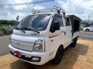 2022年 現代小霸王雙廂【2.5 白色 自排 一手車 里程5萬 附SAVE認證書 三面貨帆 四錄 電動尾門 內外漂亮 