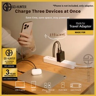 ADAM Elements P67 GaN 67W 3 Port Fast Charging Travel Adapter Wall Charger