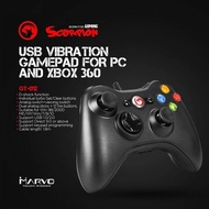 MARVO GT-012 USB VIBRATION GAMEPAD จอยเกมส์ สำหรับ computer และ XBox 360 ขนส่งโดย KERRY EXPRESS