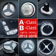 Automotive Interior Diamond Decoration For Mercedes-Benz W176 W246 A160 A180 A200 B180 B200 Series