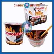 Hepin GOOD Chocolate Cookies Stick Dip in Chocolate Cream Cup 12pcsX40gm