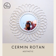 Simple Furniture - AESTETIC RATTAN MIRROR