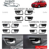CarRefit Perodua Axia 2014-2022 indoor handle frame cover accessories