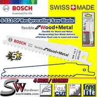 Bosch Reciprocating Saw Blades SabreSaw Blade Flexible for Wood & Metal 4" / 100mm S 511 DF S 511DF