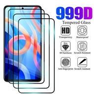 1-3Pcs Full Cover HD Black Edge Tempered Glass Film For Redmi Note 12T 12S 12R 12 Pro Turbo Plus Spe