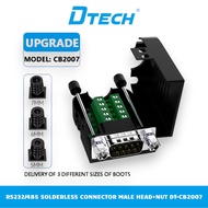 RS232 Non-Welding Serial Adapter to DB9 Liner 5/6/7mm (M) Com Port With DTECH DT-CB2007 Screw