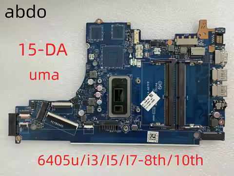 EPW50 LA-G07FP Mainboard For HP Pavilion 15-DA 250 G7 Laptop Motherboard with DDR4