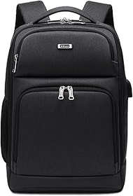 Laptop Backpack Men's Travel Backpack Expandable Backpack with USB Charging Port 32L College Daypack