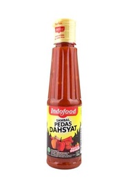 Indofood Sambal Pedas Dahsyat Dengan Cabai Habanero Botol 275 ml